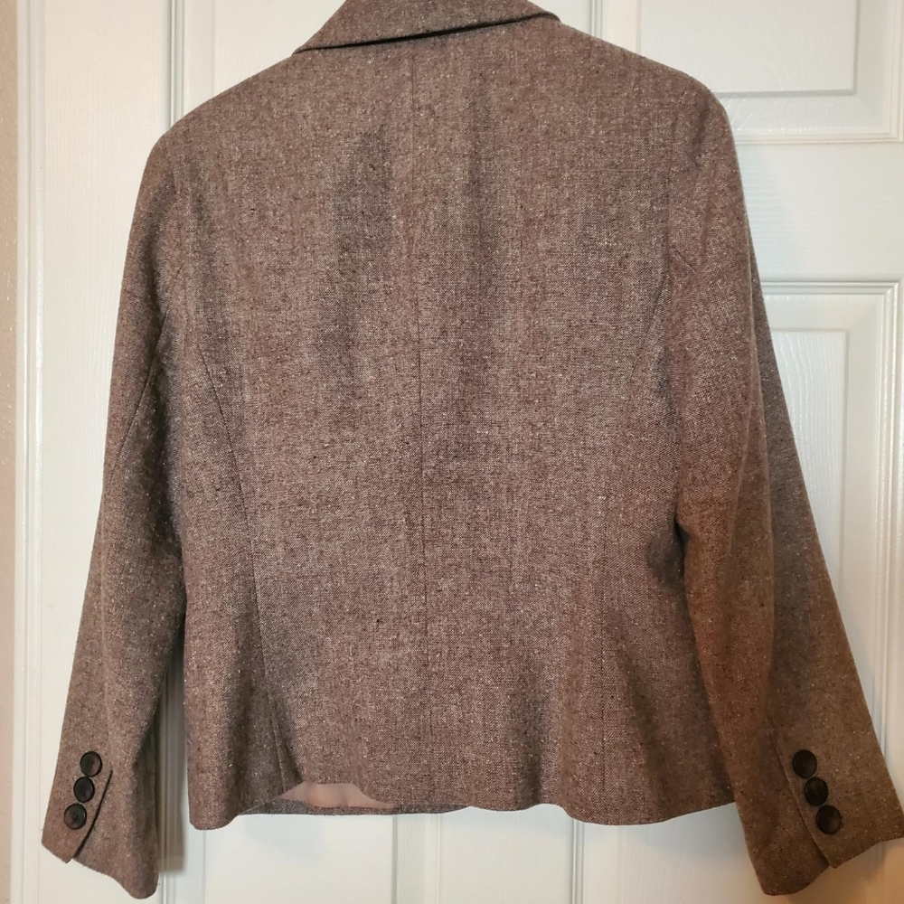Norton McNaughton Brown & Tan size 8 suit jacket